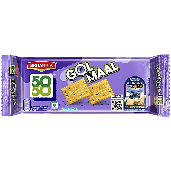 Britannia 50-50 Gol Maal 57 g