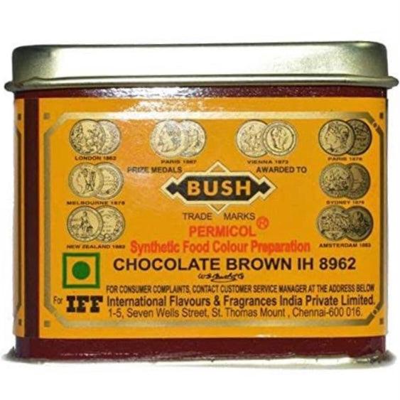 Bush Edible Food Colour - Chocolate Brown 100 g