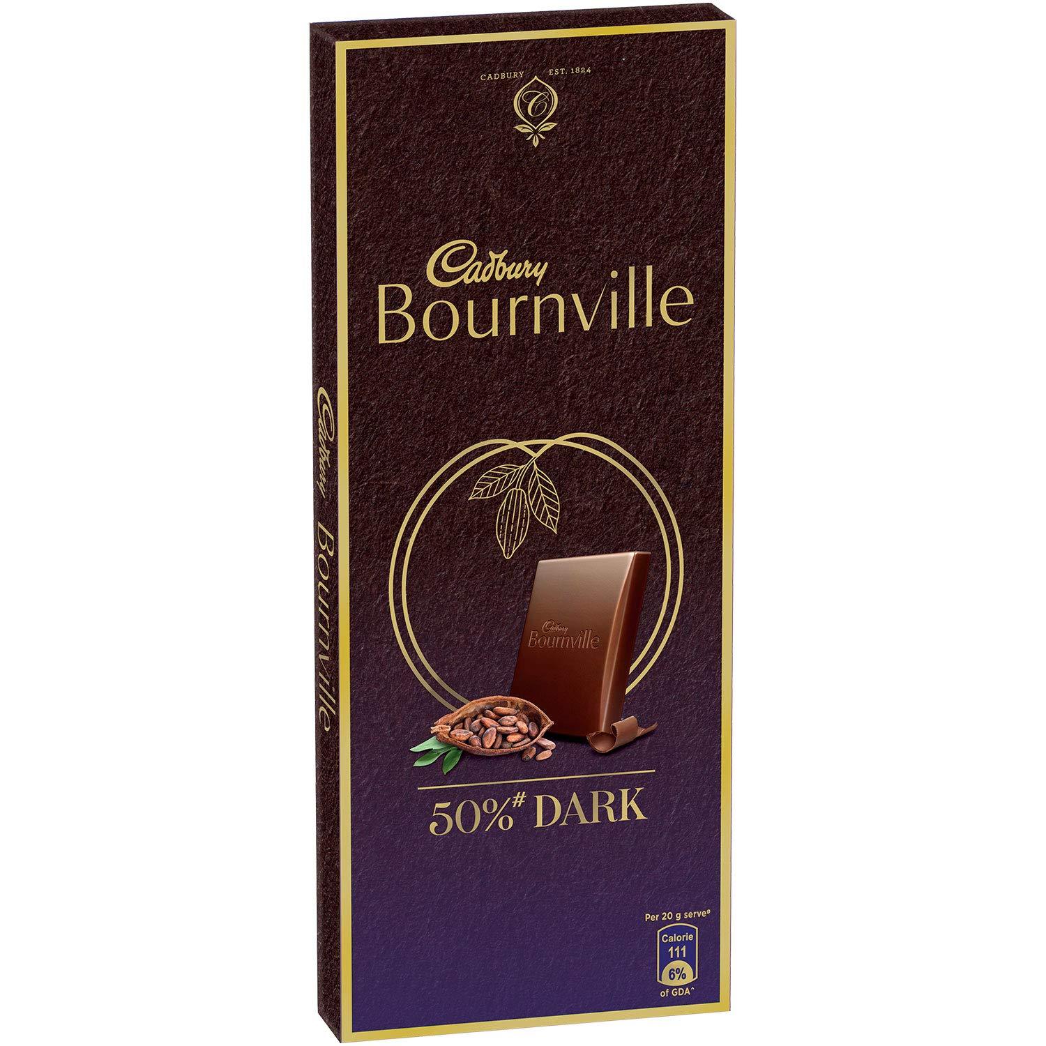 Cadbury Bournville Rich Cocoa Dark Chocolate Bar 80 g