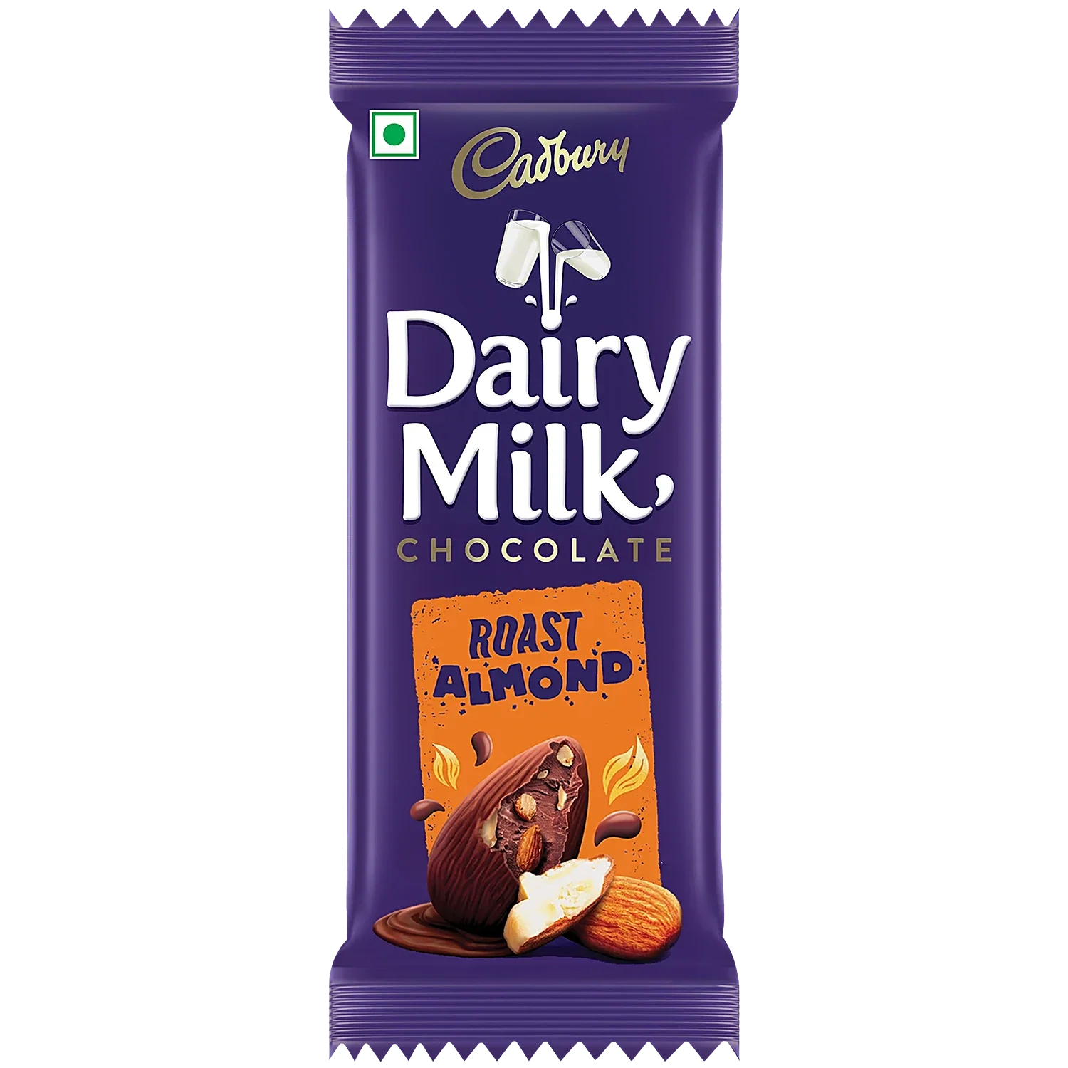Cadbury Dairy Milk Roast Almond Chocolate Bar 36 g