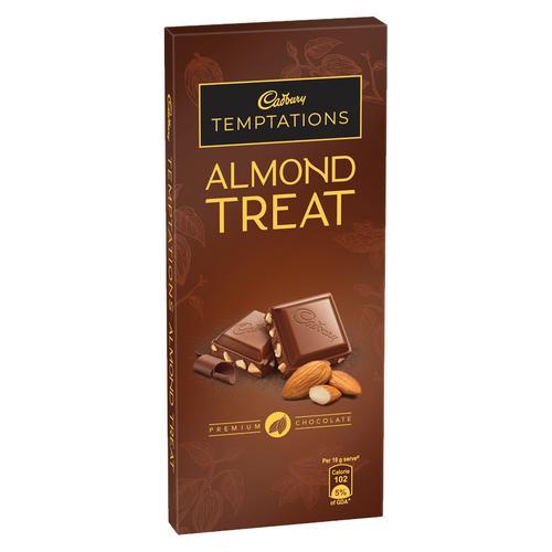 Cadbury Temptations Chocolate Bar - Almond Treat 70 g