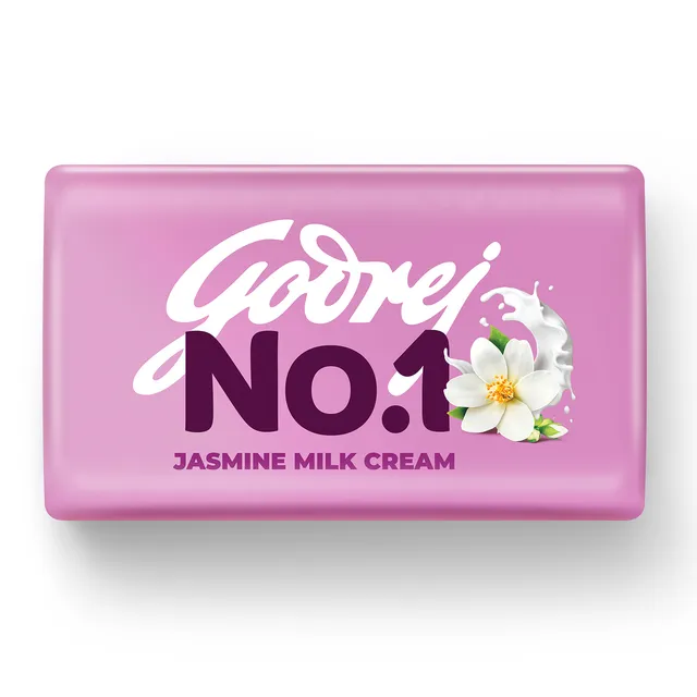 Godrej No.1 Jasmine & Milk Cream Soap