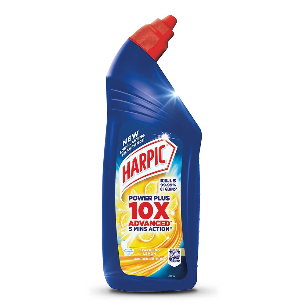 Harpic Sparkling Lemon Disinfectant Toilet Cleaner