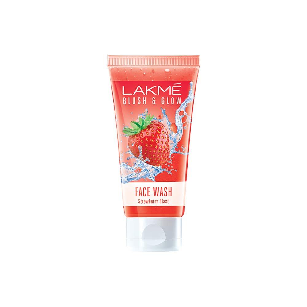 Lakme Blush & Glow Strawberry Facewash - Image 2