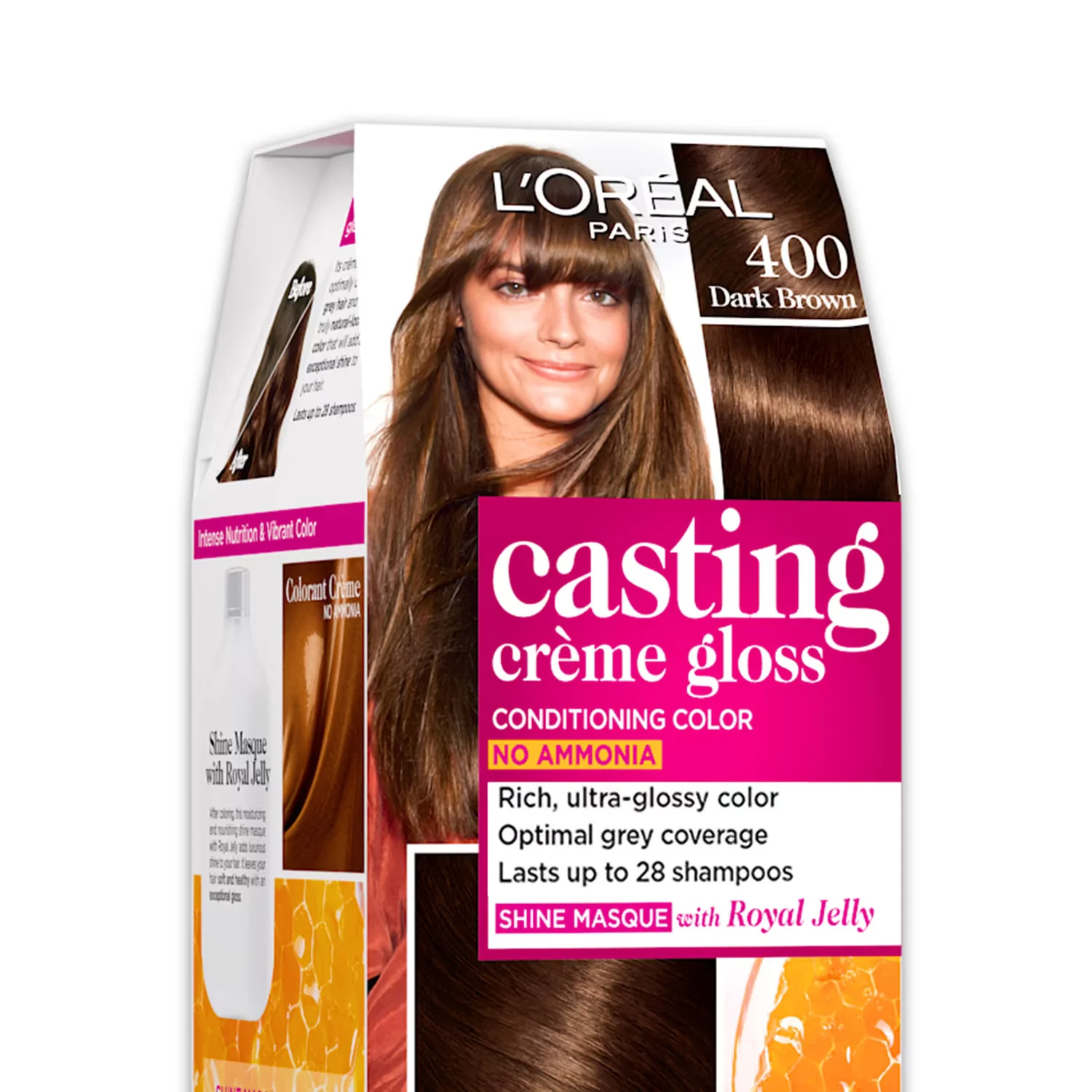 L'Oreal Paris Casting Creme Gloss Shade 400 Dark Brown