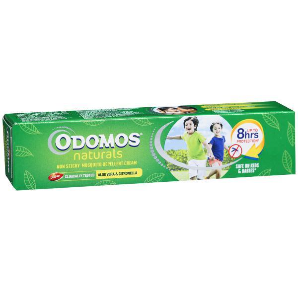 Odomos Mosquito Repellent - Non Sticky Aloe Vera & Citronella Cream 100 g