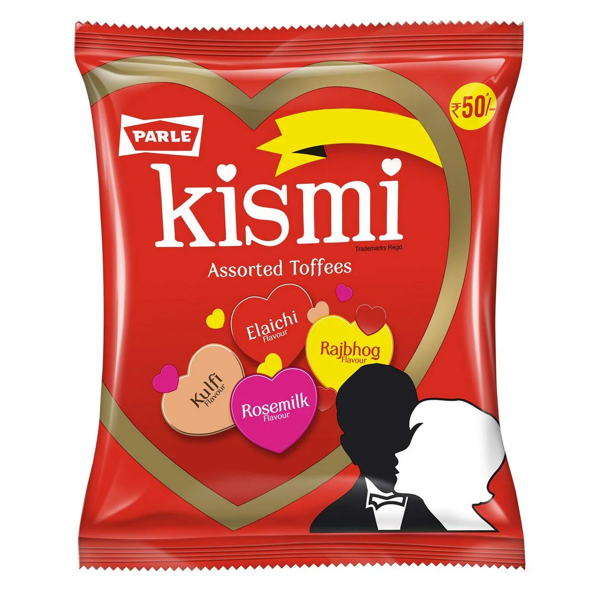 Parle Kismi Assorted Toffees 50 pc