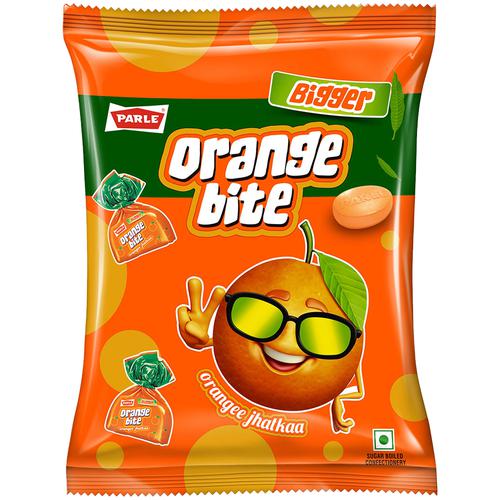 Parle Orange Bite Candy 50 pc