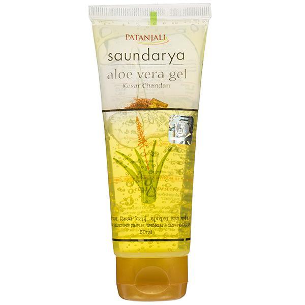 Patanjali Saundarya Aloe Vera Gel Kesar Chandan