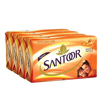 Santoor Sandal & Turmeric Soap - Image 2