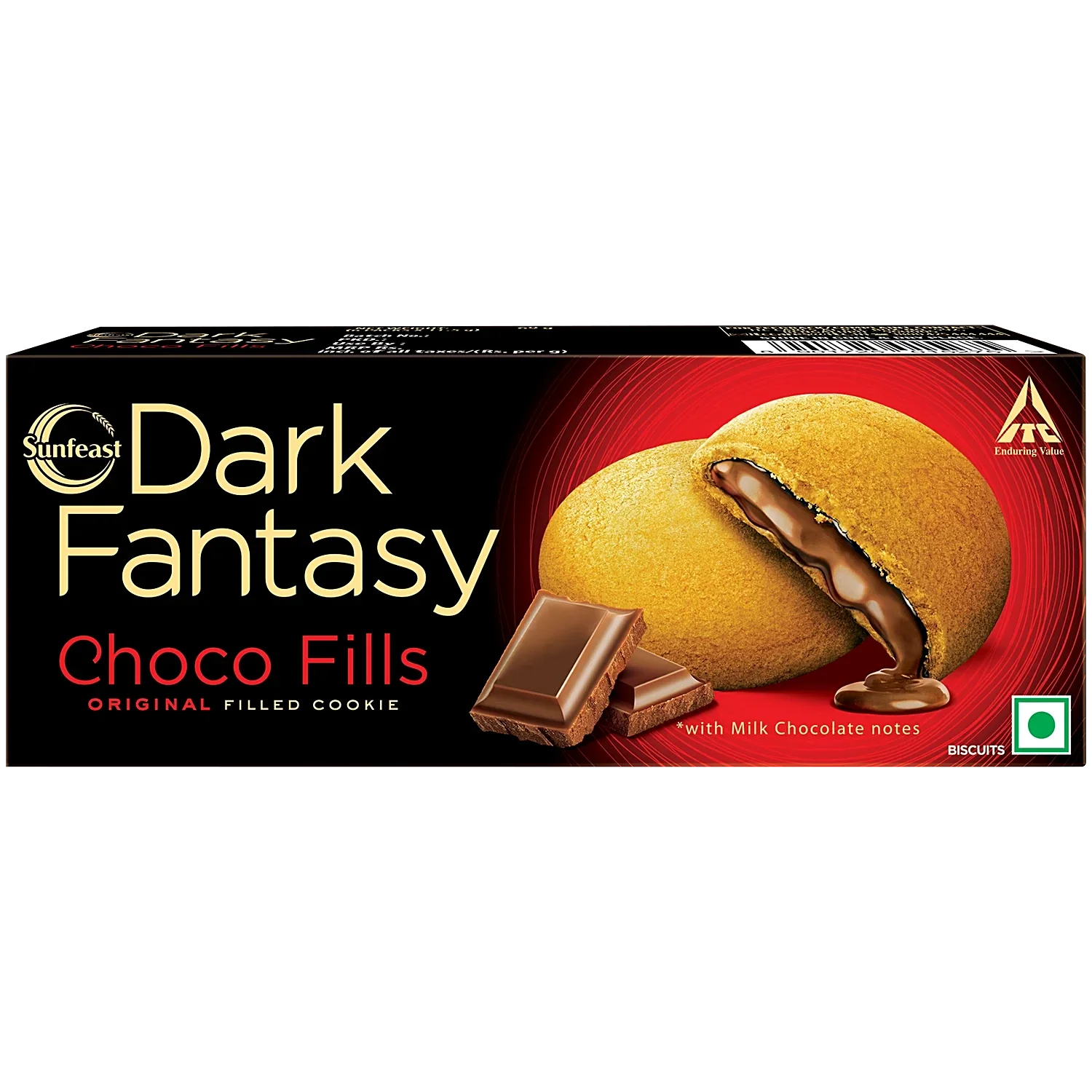 Sunfeast Dark Fantasy Choco Fills Biscuits 69 g