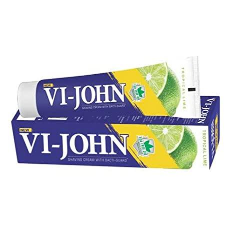 Vi-John Shaving Cream Tropical Lime with Bacti-Guard 125 g