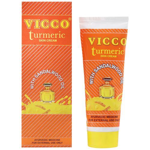 Vicco Turmeric Skin Cream with Sandalwood Oil